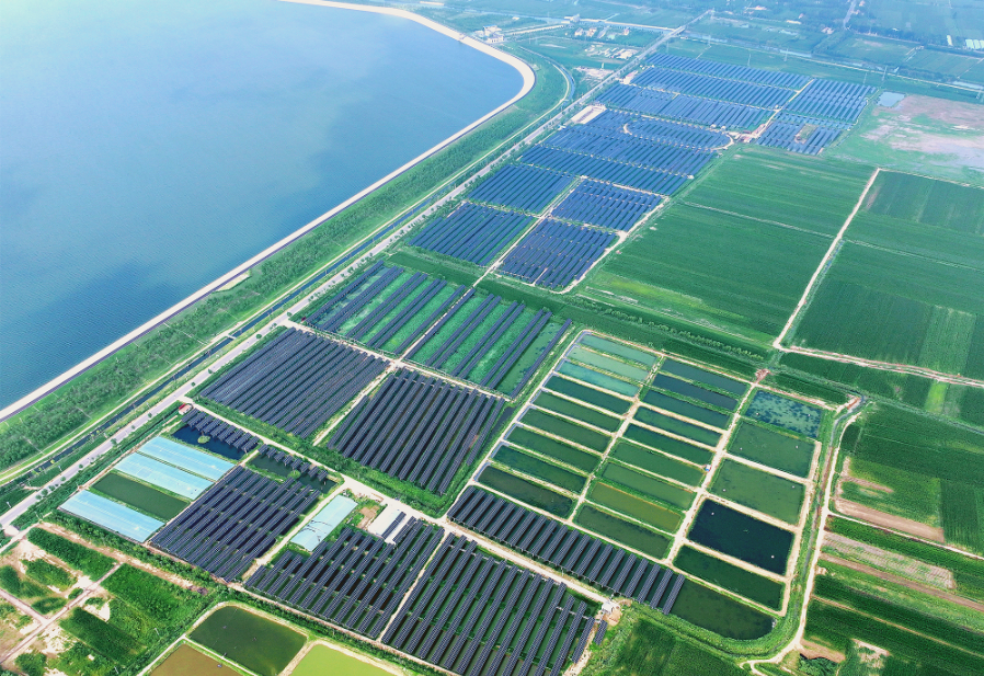 广东能源集团在鲁首个自主开发建设杏彩体育平台的光伏项目全容量并网发电(图1)